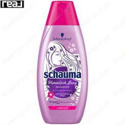 تصویر شامپو شاوما (شوما) مناسب موهای بلند عصاره شکوفه گیلاس Schauma himmlisch lang Shampoo 