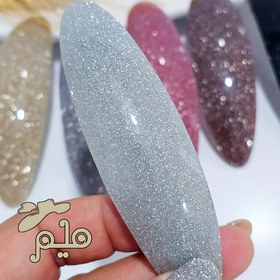 تصویر گیره فرانسوی بیضی ساده 