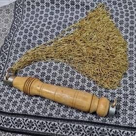 تصویر زنجیر عزاداری برنجی اصل بزرگسال(دونه ریز عدسی) یک عددی 