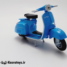 تصویر موتور بازی ولی مدل VESPA 150CC آبی اسباب بازی سرگرمی متفرقه مدل VESPA 150CC آبی