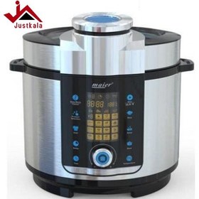 تصویر زود پز و پلو پز 1000 وات مایر مدل MR-1373 MR-1373 Maier Pressure-Cooker 1000W