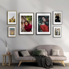 تصویر قاب عکس فلزی 