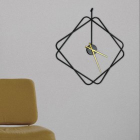 تصویر ساعت دیواری فلزی مدرن گابل برند اُرفیک 