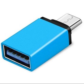 تصویر مبدل OTG USB-C تایپسی فشن SFP-8 USB 3.0 