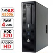 تصویر مینی کیس HP EliteDesk 705G1 A8-6500b رم 4 