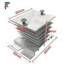 تصویر هیت سینک رله SSR تک فاز 