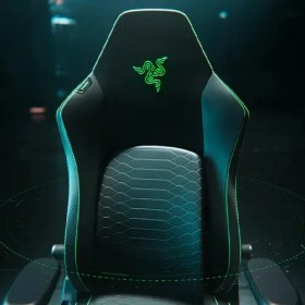 تصویر صندلی گیمینگ Razer Iskur V2 Green 