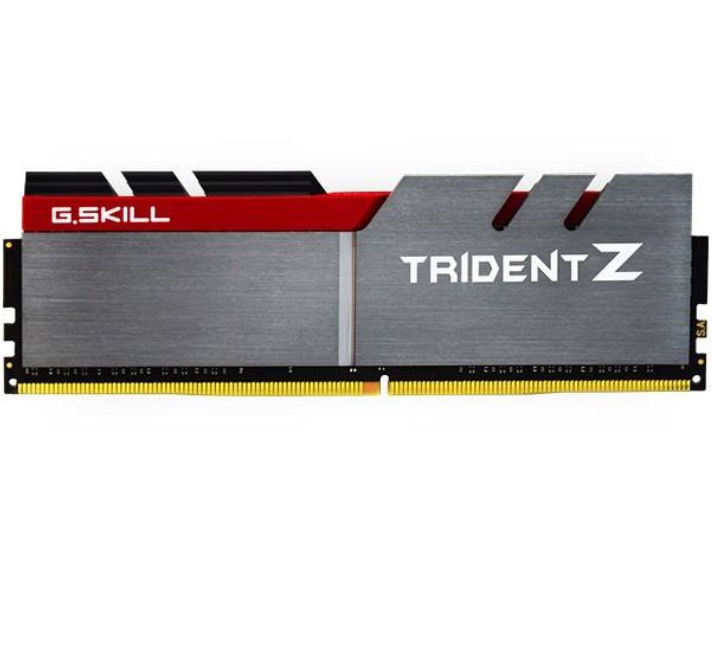 Barrette mémoire RAM DDR4 16 Go (Kit 2x8Go) G.Skill Trident Z PC25600 (3200  Mhz) G.