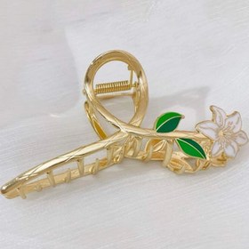 تصویر کلیپس طرح گل Flower Butterfly clip