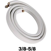 تصویر لوله مسی ۱۰ و ۱۶ با عایق و کابل 