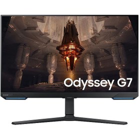 تصویر مانیتور گیمینگ 28 اینچ سامسونگ سری Odyssey G7 مدل BG702EM Samsung Odyssey G7 BG702EM 28Inch Gaming Monitor