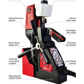 تصویر دریل مگنت رپتور مدل Element30 RAPTOR Element30 Magnet Drill