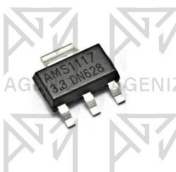 تصویر آی سی LM1117-3.3V SOT-223 IC LM 1117-3.3V SOT-223