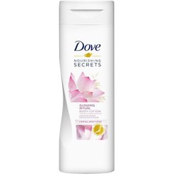 تصویر لوسیون بدن براق کننده داو Dove Glowing Care Model Body Lotion