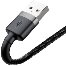 تصویر کابل تبدیل usb به لایتنینگ باسئوس مدل CALKLF-AG1 طول 0.5 متر 