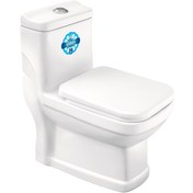 تصویر توالت فرنگی دو زمانه مینا مدل مگنولیا 