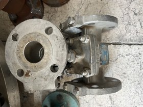 تصویر شیر توپی 1/2 1 اینچ دو تیکه کلاس 150 STEM S6 SEAT U BALL S6 BODY CF8M BALL VALVE 1" #150 BODY CF8M BALL S6 SEAT U STEM S6