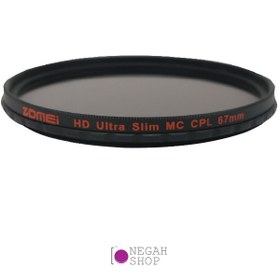 تصویر فیلتر لنز پلاریزه Zomei U-HD Slim MC CPL 49mm 