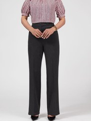 تصویر شلوار زنانه پارچه ای کرپ جگوار از بالا گشاد کلاسیک نوشین bornos | 6776534B4FA3393382069207