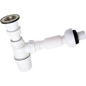 تصویر سیفون تک لگنه روشویی آراز پلاست 