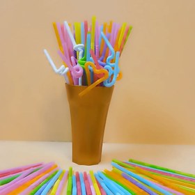 تصویر نی فنری رنگی 