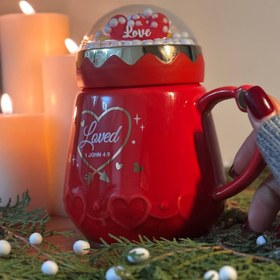 تصویر ماگ سرامیکی عاشقانه 