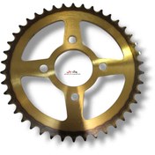 تصویر دنده زنجیر چرخ عقب موتور تریل روان 520 قدرتی 