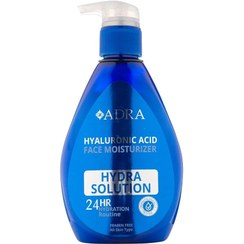 تصویر کرم آبرسان آدرا حجم ۳۰۰ میلی لیتر حاوی هیالورونیک اسید مناسب انواع پوست 