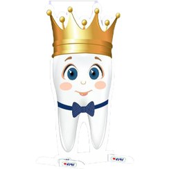 تصویر استند دندونی پسرانه ( 40 سانت ) 