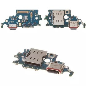 تصویر برد شارژ سامسونگ FLAT SAMSUNG S21 BOARD CHARGE+SIM ORG 100% 