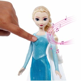 تصویر عروسک السا خواننده دیزنی فروزن (30 سانتی‌متر) برند dİsney Disney Frozen Singing Elsa Doll (30 cm)