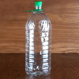 تصویر بطری پلاستیکی ۳ لیتری )اب رادیاتور)با در و دسته (بسته۵۰ تایی) 
