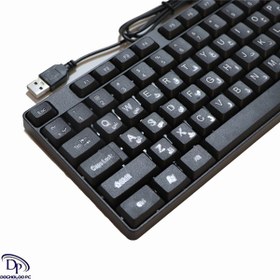 تصویر کیبورد باسیم MIRAS مدل MK2000 