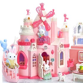 تصویر ست عروسک خانه و قصر خرگوش کد 6689 