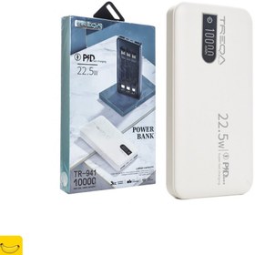 تصویر پاور بانک TREQA مدل TR-941 ظرفیت 10000mAh با PD22.5w فست شارژ 