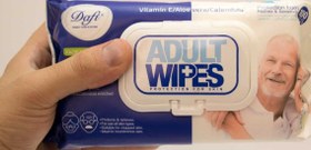 تصویر دستمال مرطوب پاک کننده پوست دافی مناسب برای بزرگسالان ا Adult Wet Wipes Adult Wet Wipes