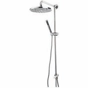 تصویر علم دوش قهرمان مدل پارسه کروم با شلنگ فلزی 