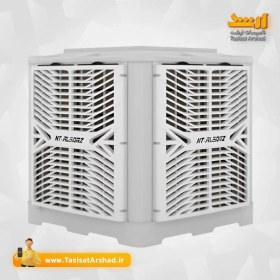 تصویر کولر سلولزی 25000 پلیمری نیرو تهویه البرز مدل پایین زن TYPHOON6/250D Alborz TYPHOON6/250D air conditioner