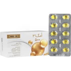 تصویر امگا 3 جالینوس 500 میلی گرم Jalinous Omega 3 500 mg