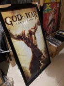 تصویر قاب پوستر بازی خدای جنگ اسنشن کریتوس 