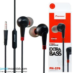 تصویر هندزفری Pioneer PH-270 Pioneer PH-270 stereo earphone