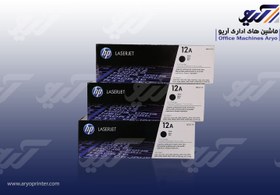 تصویر تونر اچ پی مدل 12 A مشکی Toner-12A-Black