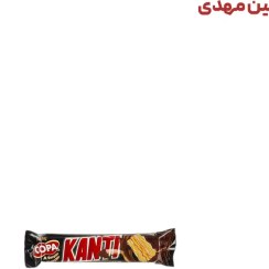 تصویر ویفر کارامل با روکش شکلات تلخ 37 گرمی کوپا 