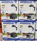 تصویر مخلوط کن جنرال مدل GE9861 ظرفیت ۱.۵ لیتر شیشه ای ۱۵ سرعته 