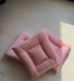 تصویر بالشتک ماگ صورتی 