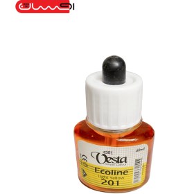 تصویر اکولین وستا کد 201 رنگ Light Yellow حجم 40ml 