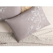 تصویر روبالشی پنبه باغ مخفی 2 مورد بالش 50X70 سانتی متر قهوه ای انگلیش هوم English Home 