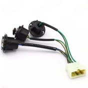 تصویر جالامپی چراغ خطر عقب پراید صبا پیکان وانت ( سه تایی ) 