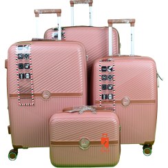 تصویر چمدان اسپید نوار عسلی Honey Stripe Speed Suitcase