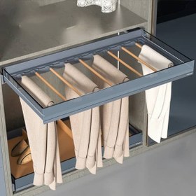 تصویر جای شلوار چرمی ملونی 